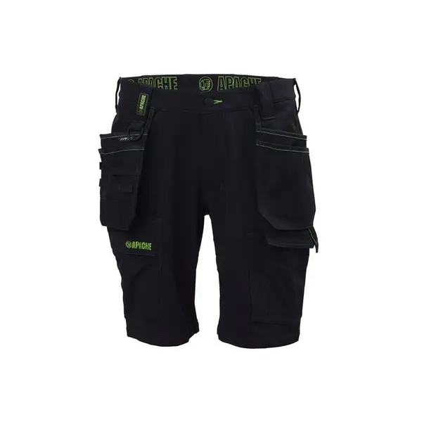 Image of Apache Whistler 30W Whistler Black Stretch Holster Shorts Waist 30" APAWHISTL30 - Apache WHISTLER 30W