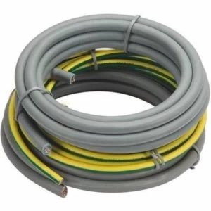 Image of Zexum 3 Meters Grey 25mm 97A Blue Brown Meter Tails 6181Y and 3 Meters 25mm Green Yellow 6491X
