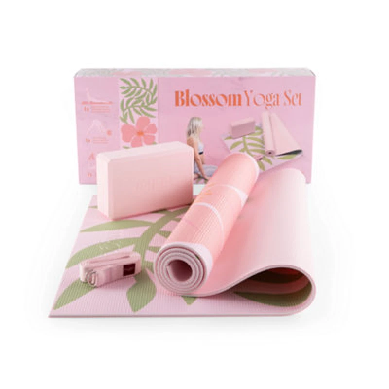 Image of Myga Complete Blossom Design Yoga Set For Home Practice
