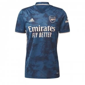 Image of adidas Arsenal Third Shirt 2020 2021 - Blue