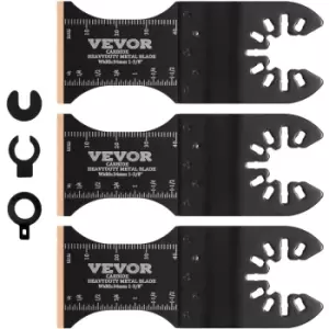 Image of 3PCS Oscillating Tool Blade Quick Release Fit DEWALT Bosch Chicago Hitachi - Vevor