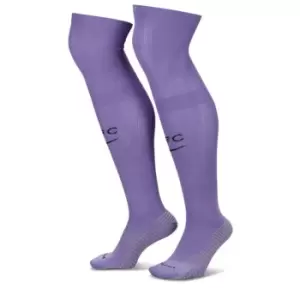 Image of Nike Liverpool FC 2022/23 Stadium Goalkeeper Over-the-Calf Soccer Socks Mens - Red