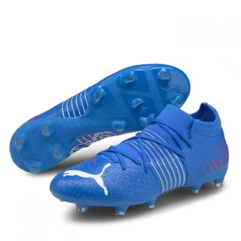 Image of Puma Future Z 3.1 FG Football Boots - BlueMazing/Red
