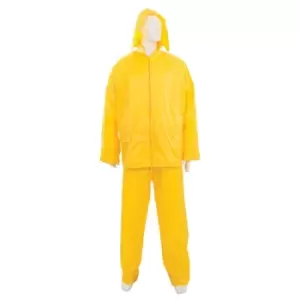 Image of Silverline Rain Suit Yellow 2pce - L 32"W (56 - 116cm)