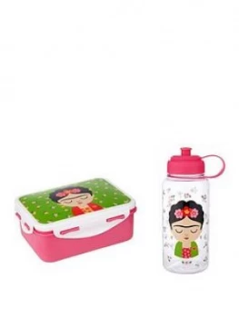 Image of Sass & Belle Frida Kahlo Lunch Box And Waterbottle