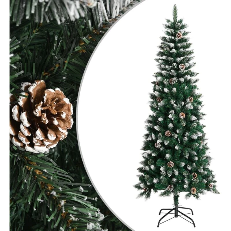 Image of VIDAXL Vidaxl - Artificial Christmas Tree with Stand Green 210cm pvc 8720287110187
