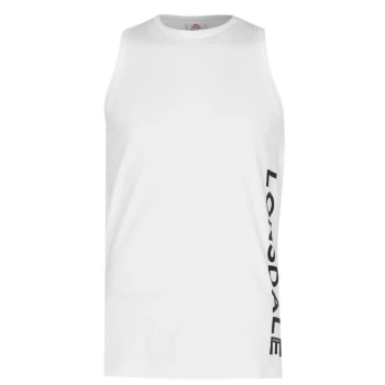 Image of Lonsdale Long Line Vest Ladies - Black