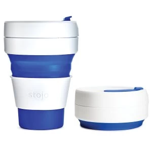 Image of Stojo Collapsible Pocket Cup - Blue