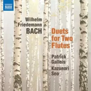 Image of Wilhelm Friedemann Bach Duets for Two Flutes by Wilhelm Friedemann Bach CD Album