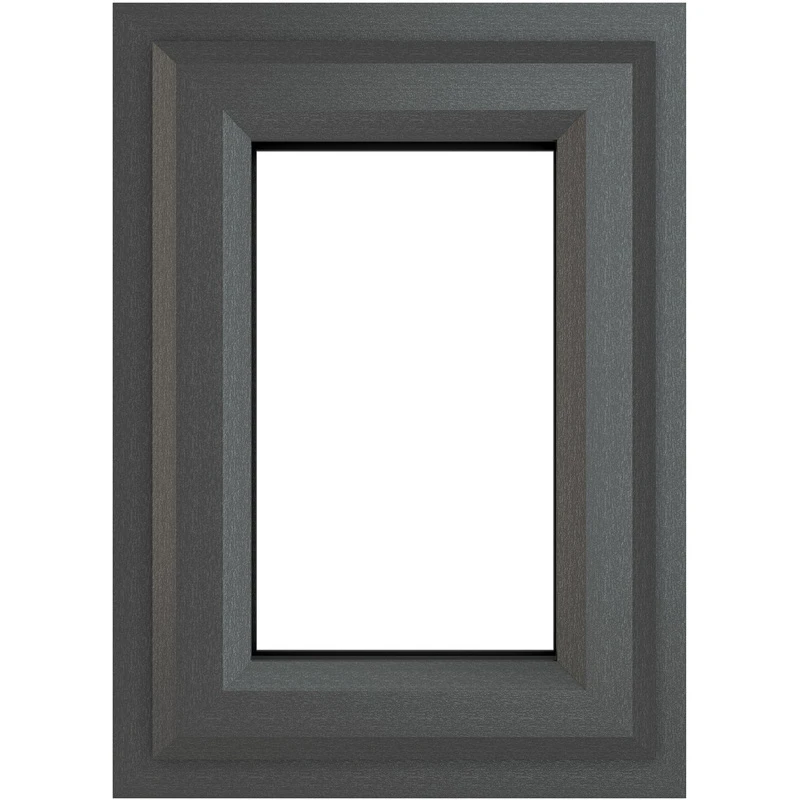 Image of Crystal Triple Glazed Window Grey/White Top 610 X 1040Mm Clear 3GRYWHTG6101040
