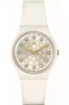 Image of Unisex Swatch Sparkle Shine Watch SO31W109