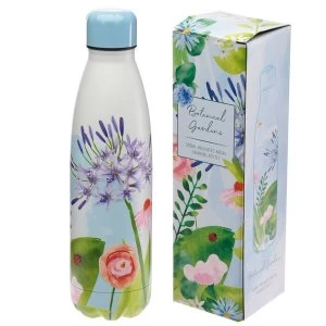 Image of Botanical Gardens Reusable Stainless Steel Hot & Cold Thermal Insulated Drinks Bottle 500ml