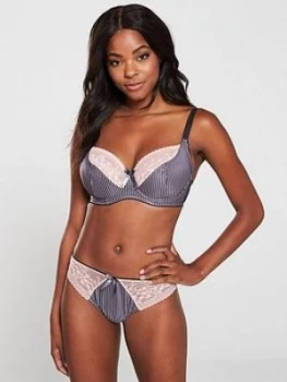 Image of Pour Moi Madison Brazilian Briefs - Slate