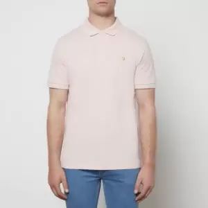 Image of Farah Mens Blanes Polo Shirt - Corinthian Pink - L