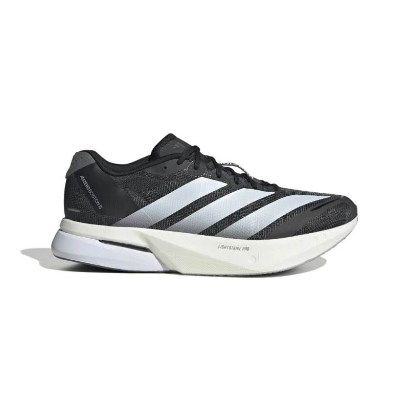 Image of adidas Adizero Boston 13 Road Running Shoes Mens Fast Neutral Road Running Shoes 7 (40.7) Black 21006803270