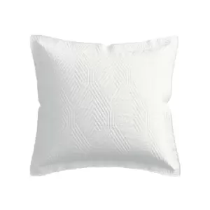Image of Bedeck of Belfast Azora Sham Pillowcase, White