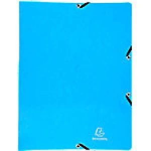 Image of Exacompta Ring Binder 2 ring 15mm Pressboard A4 Blue