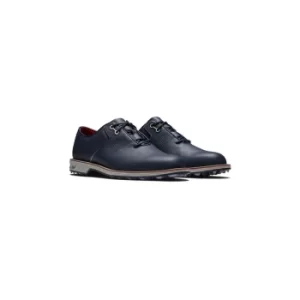 Image of Footjoy Premiere Series Spikeless Golf Shoes Mens Navy UK070 Size: UK7
