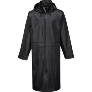 Image of Portwest Classic Rain Coat Black 3XL