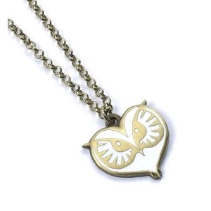 Image of Owl Face Necklace