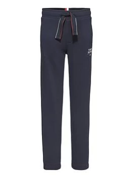 Image of Tommy Hilfiger Boys Logo Sweatpants - Navy, Size 8 Years