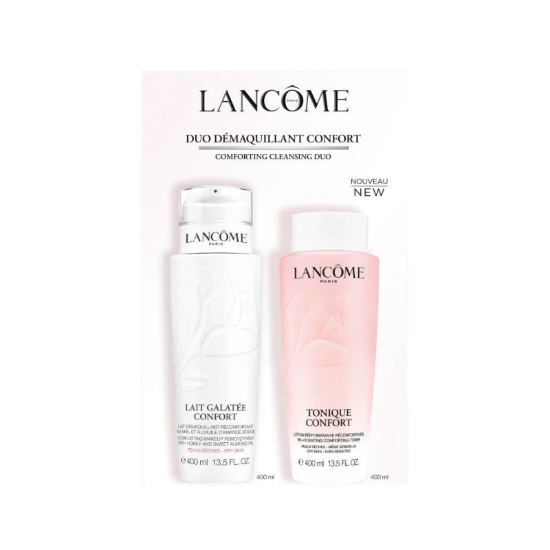 Image of Lancome Confort Cleansers 400ml Set Duo Multi