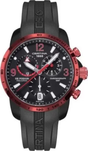 Image of Certina Watch DS Podium Big Size Chrono GMT Aluminium Quartz