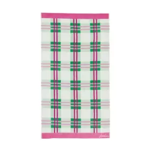 Image of Joules Annie Check Bath Sheet, Multi