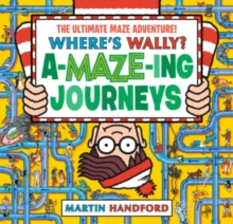 Image of Where's Wally? Amazing Journeys : An epic maze gift book packed with puzzles, searches and over 60 amazing routes to explore, perfect present for boys