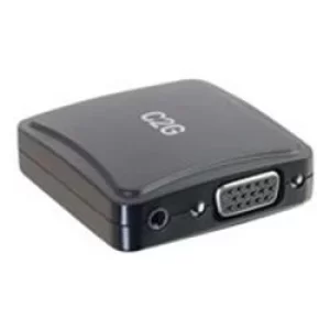 Image of C2G VGA and 3.5mm Audio to HDMI Converter