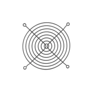 Image of Middle Atlantic Products GUARD computer cooling system part/accessory Fan guard