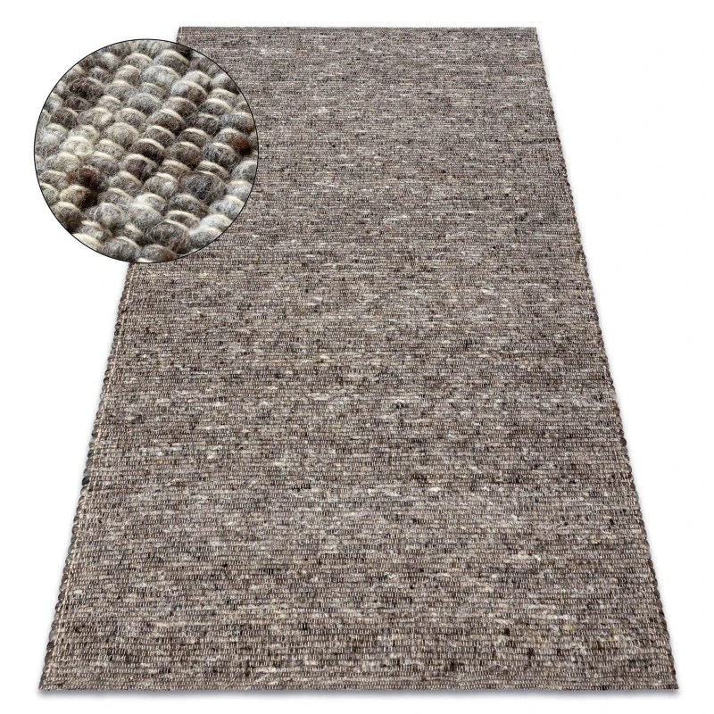 Image of RugsX Nepal Rug in Grey Size: 140cm x 190cm Grey Unisex 140cm x 190 cm