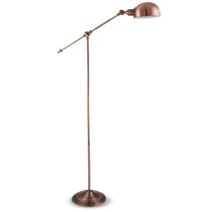Image of Searchlight Lighting Collection Riya Floor Lamp - Copper