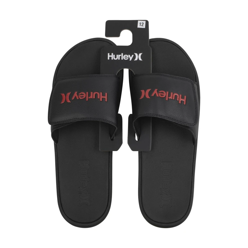 Image of Hurley Velco Sliders Mens - Black 7