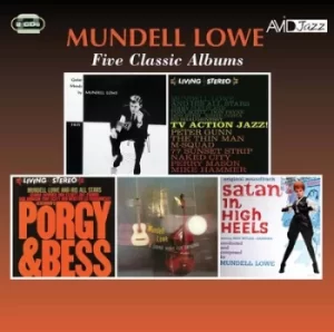 Image of Five Classic Albums by Mundell Lowe CD Album