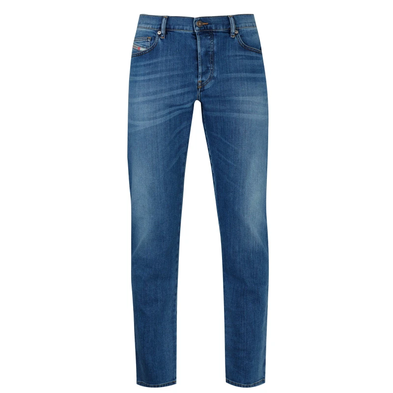 Image of Diesel D Mihtry Straight Jeans Straight Jeans 28W S Blue 64038823283