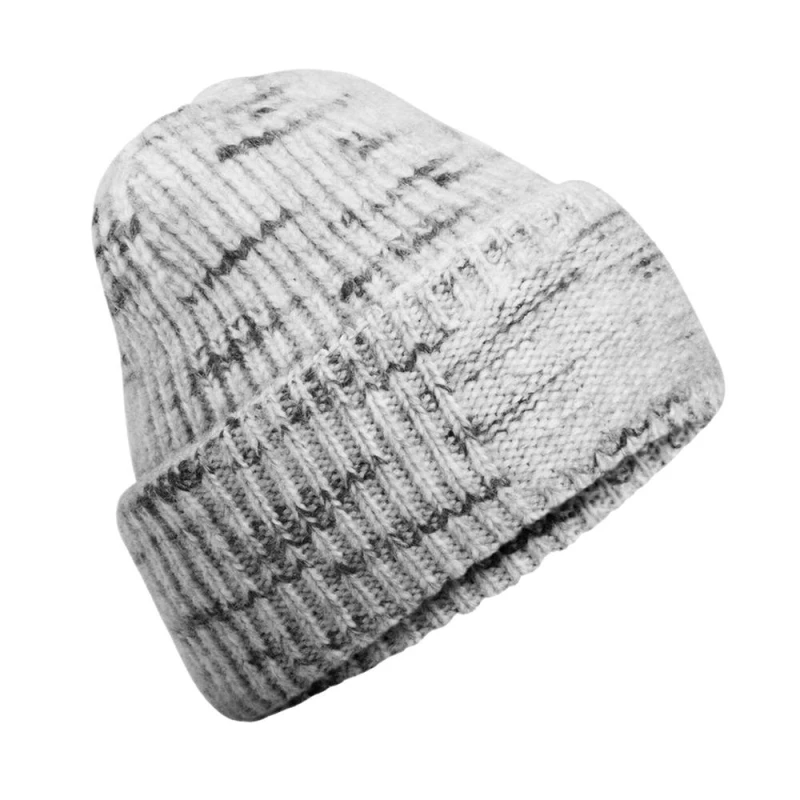 Image of Beechfield Mens Chunky Knitted Beanie in Light Grey Light Grey Male One Size
