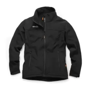 Image of Scruffs Black Softshell Jacket, Size 18