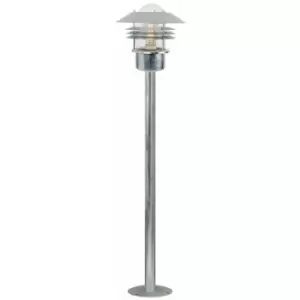 Image of Nordlux Vejers Outdoor Bollard Galvanized, E27, IP54