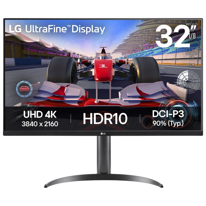 Image of LG UltraFine 32UR500K 32 VA 4K Ultra HD Monitor 32UR500K-B.AEK Black