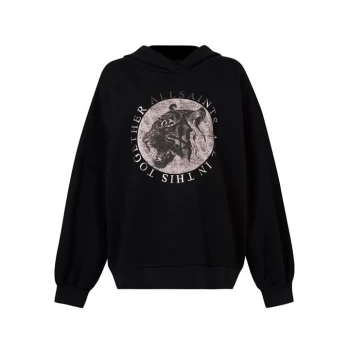 Image of AllSaints Lia Jen Hoody - Black