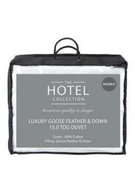 Image of Luxury Goose Feather and Down 15 Tog Duvet