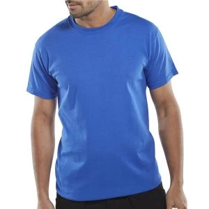 Image of Click Workwear T Shirt 150gsm Small Royal Blue Ref CLCTSRS Up to 3 Day