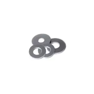 Image of Wot-nots - Steel Washer - Flat - 5mm & 6mm - Pack Of 10 - PWN541