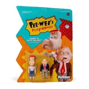 Image of Pee-wee's Playhouse ReAction Action Figure 2-Pack Randy & Billy Baloney