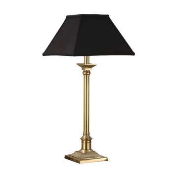 Image of Grenville 1 Light Table Lamp Solid Brass - Base Only, B22