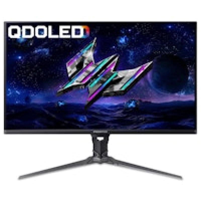 Image of Acer Predator X32 X5 32" QD-OLED 4K Ultra HD 240 Hz 0.03ms AI ProxiSense Height Adjustable Gaming Monitor with Speakers UM.JXXEE.504