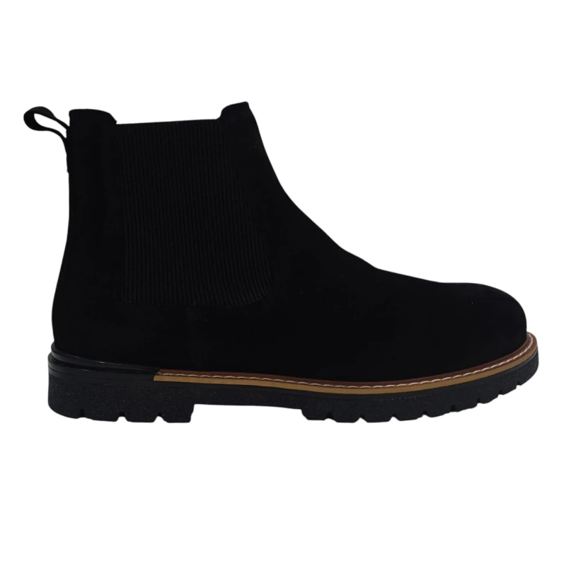 Image of Firetrap Mens Millau Suede Chelsea Boots Black male 7 (41)