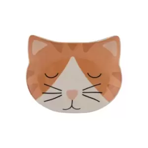 Image of Mason Cash Ginger Cat Bowl 16x13cm, Orange