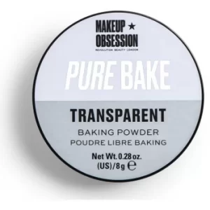 Image of Makeup Obsession Pure Bake Mattifying Loose Powder Shade Transparent 8 g